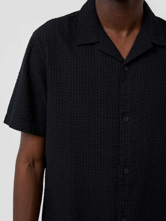 Κοντομάνικο Πουκάμισο Μαύρο