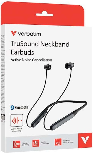 Verbatim TruSound ANC In-Ear Bluetooth Kopfhörer Schwarz