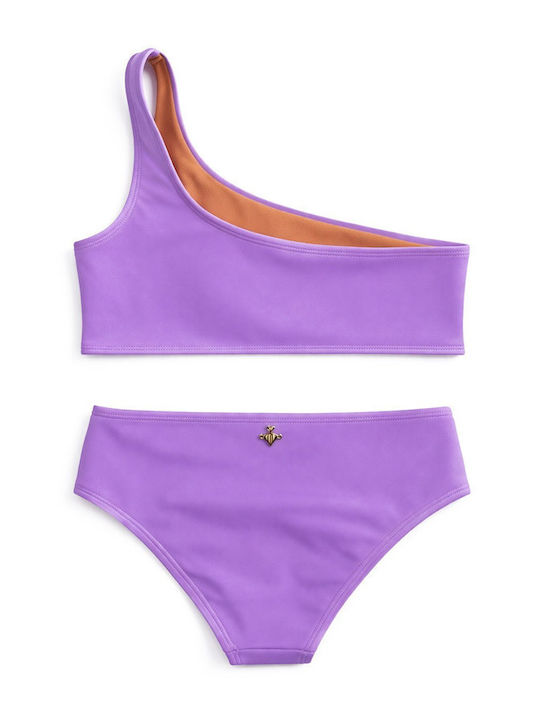 SugarFree Kids Swimwear Set Purple