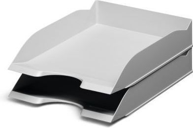Durable Tavă de Arhivare din Plastic Gri
