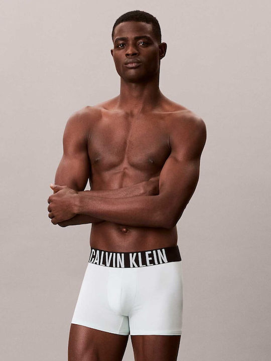 Herren Boxershorts Schwarz/Glacier Mist/Moon Mist mit Mustern 3er Pack