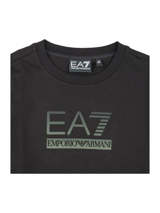 Tricou Pentru Copii Negru Ea7 Ea7