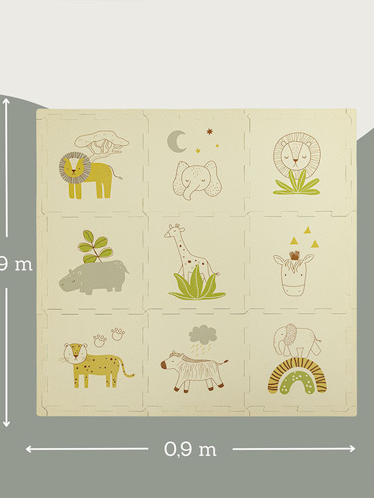 Hakuna Matte Interactive Eva Floor Puzzle with Animals