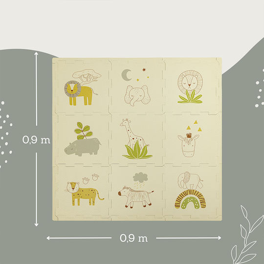 Hakuna Matte Interactive Eva Floor Puzzle with Animals