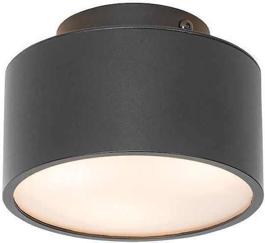 VK Lighting Black Ceiling Light 13x13cm VK Lighting Black Ceiling Light 13x13cm