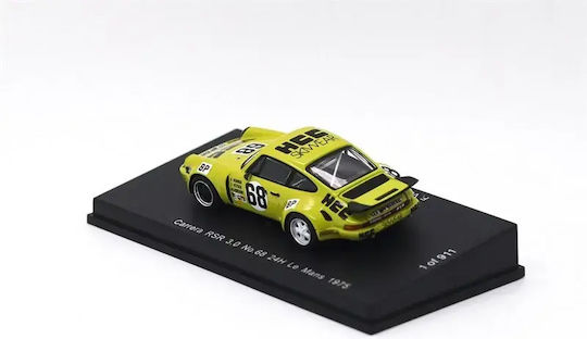 Model Mașină Porsche 911 Carrera RSR 3.0 Nr 68 24 Orele De Le Mans 1975 Scara 1:64 Spark