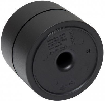Maul Kunststoff Büroklammer-Halter in Schwarz 7,3x7,3x6cm 1Stück