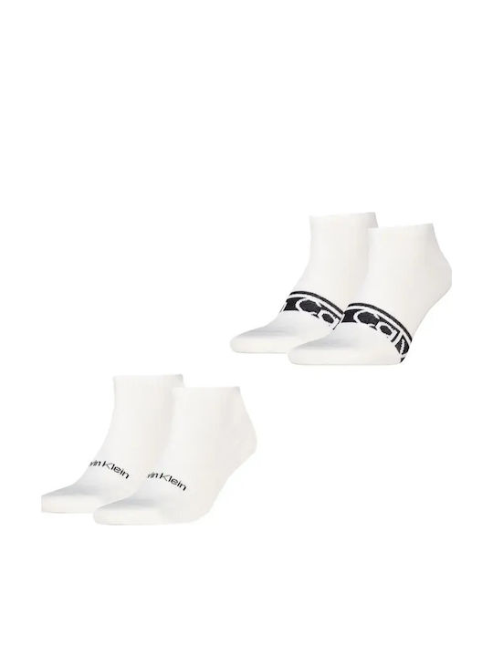 Calvin Klein Ανδρικές Κάλτσες Λευκό 2Pack