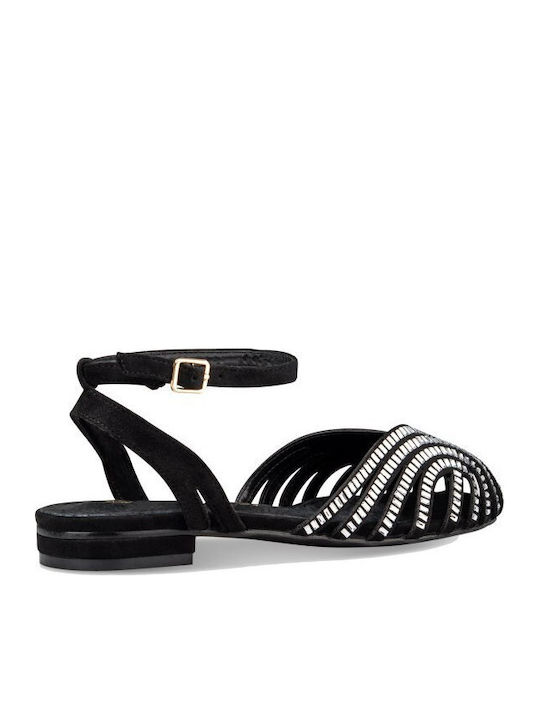 Women's Ballerina Shoes Slingback in Black Colour
