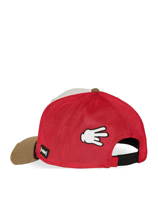 Capslab Trucker Καπέλο Snapback Cl-hip-1-pct-bigb Κόκκινο