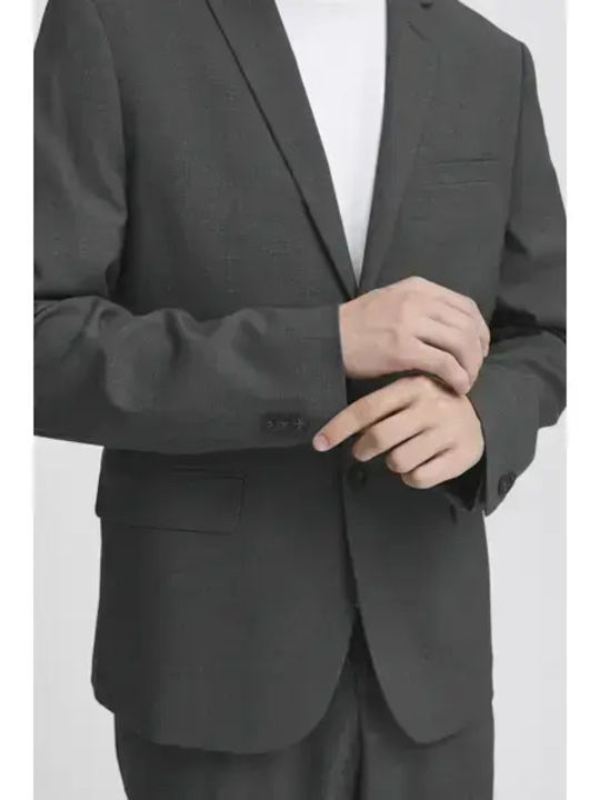 Men’s Suit Jacket Mid Grey Melange