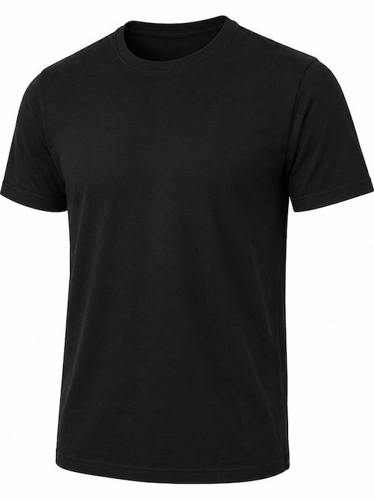 Cotton Point Ανδρικό Διαφημιστικό T-shirt Κοντομάνικο Μαύρο