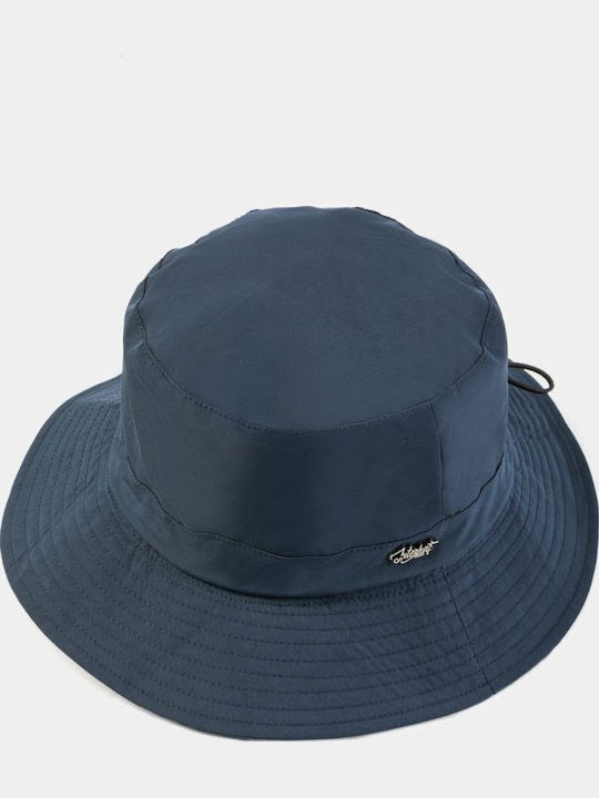 Nikama Stoffartiges Herrenhut Stilart Bucket Blau