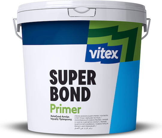 Vitex Superbond Primer Αστάρι Πρόσφυσης με Βάση Ακρυλικές Ρητίνες και Χαλαζιακή Άμμο Ανοιχτό Κεραμιδί Suitable for Plasterboard / Metal / Masonry 0.75lt