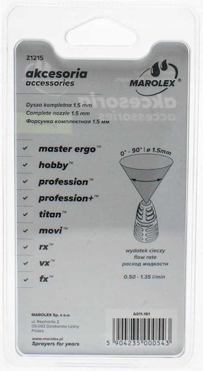 Duza Completa Marolex Mr1.5mm