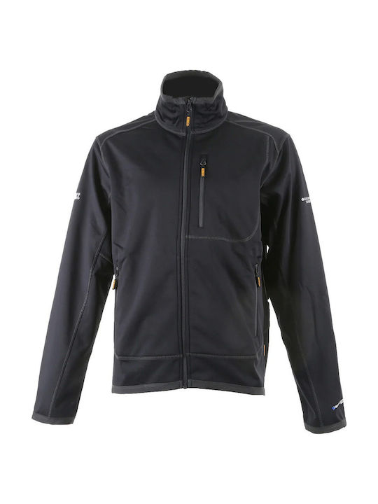 Dewalt Barton Arbeitsjacke Fleece Schwarz