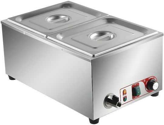 Dynamic Commercial Electric Bain Marie 2xGN1/2 1.2kW