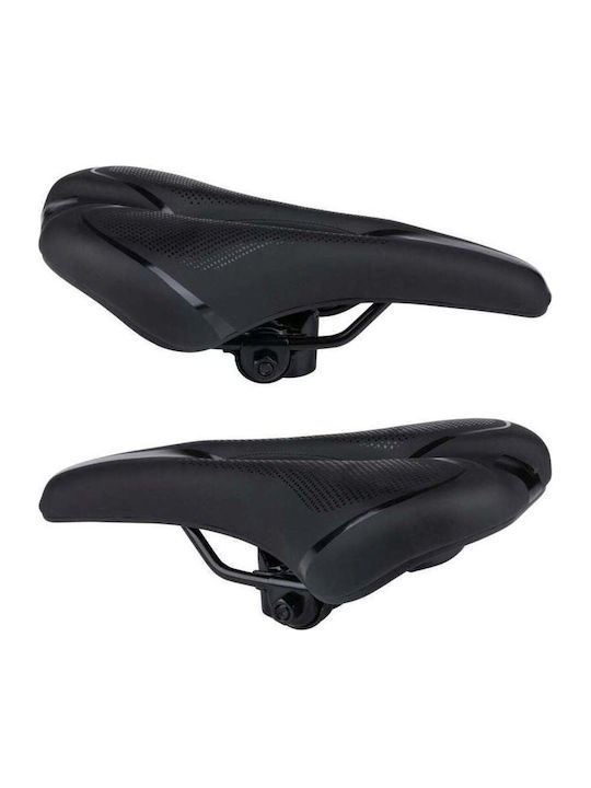 Dunlop Fahrradsattel Schwarz mit Gel 270 x 145 mm