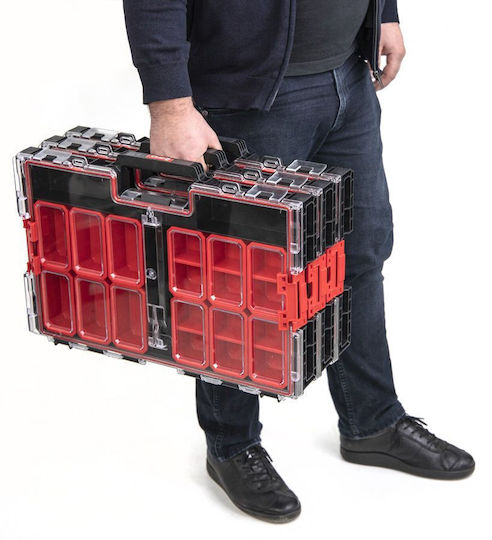 Qbrick Органайзер за инструменти 12 места Черен 53.1x37.9x7.7см.