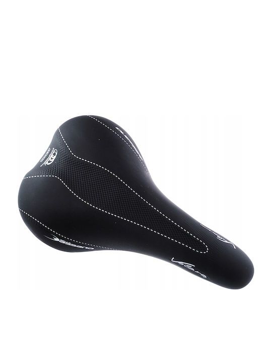 Selle Bassano Fahrradsattel Schwarz 280 x 155 mm