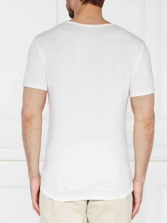 Ανδρικές Φανέλες Κοντομάνικες White 3Pack
