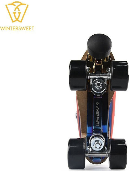 Wintersweet Quad Adjustable Rollers Multicolour Adults