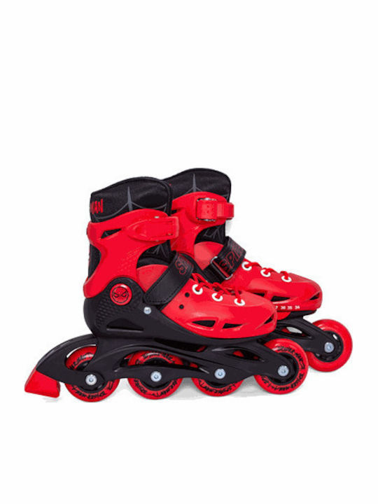 Blabla Toys Inline Αυξομειούμενα Rollers Κόκκινα Παιδικά