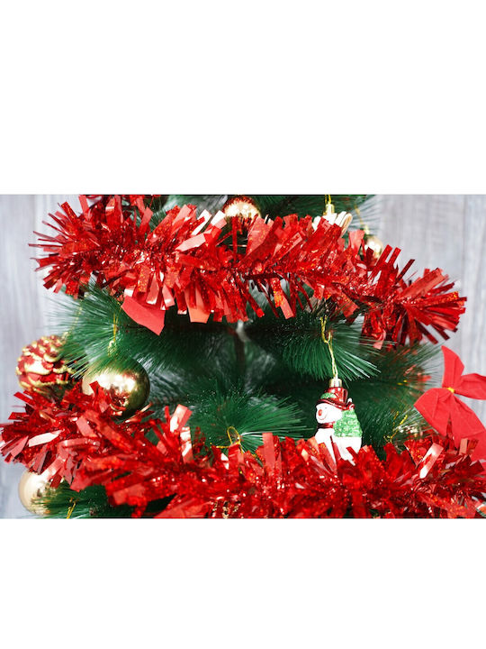 Alista Home Weihnachtsgirlande Kunststoff Rote 9x200cm
