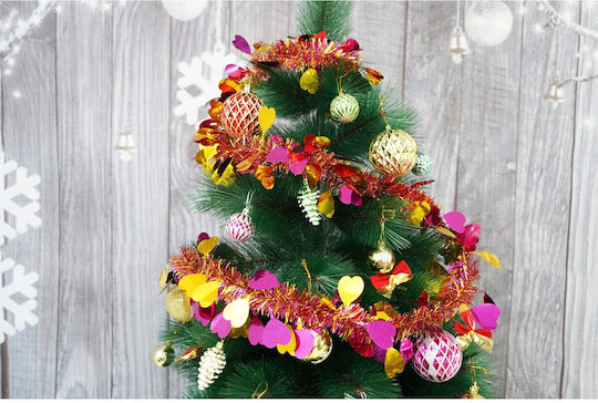 Alista Home Christmas Garland Plastic Gold 9x9cm