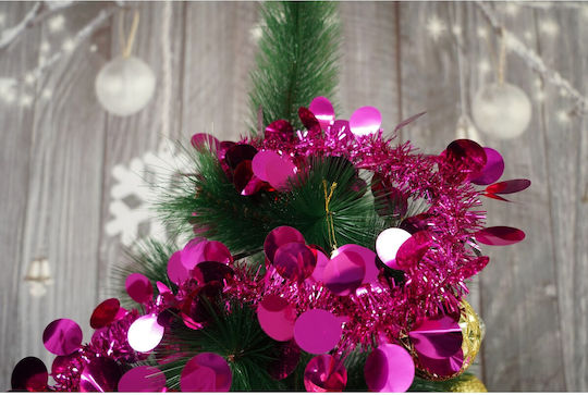 Alista Home Christmas Plastic Pink Garland 11x200cm