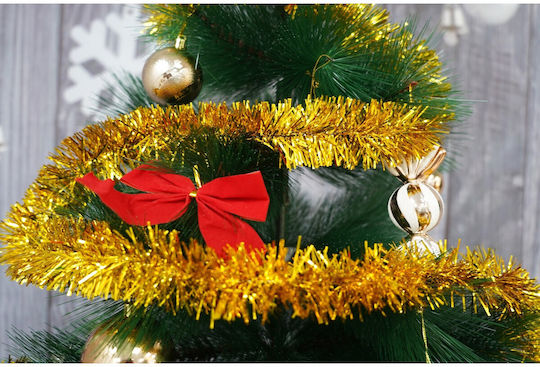 Alista Home Christmas Plastic Gold Garland 5x200cm