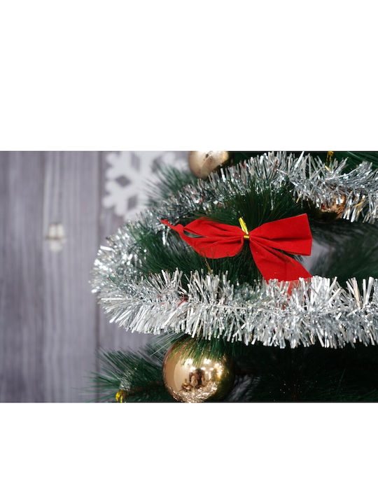 Alista Home Ghirlandă De Crăciun Din Plastic Argintie 5x200cm