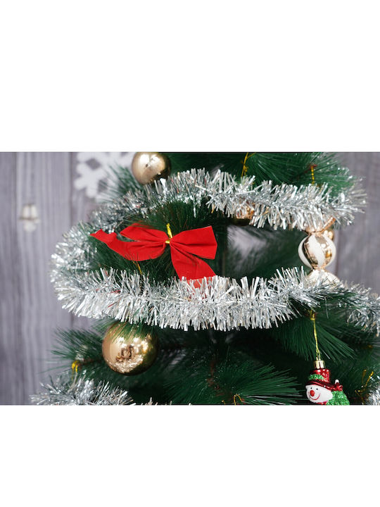 Alista Home Ghirlandă De Crăciun Din Plastic Argintie 5x200cm