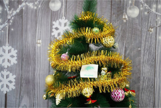 Alista Home Christmas Plastic Gold Garland 8x200cm