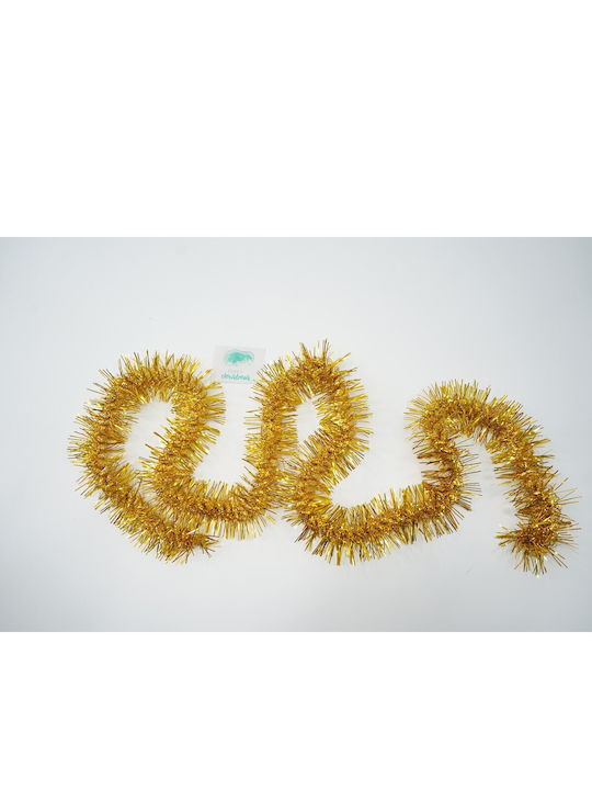 Alista Home Ghirlandă Plastică Aurie De Crăciun 8x200cm