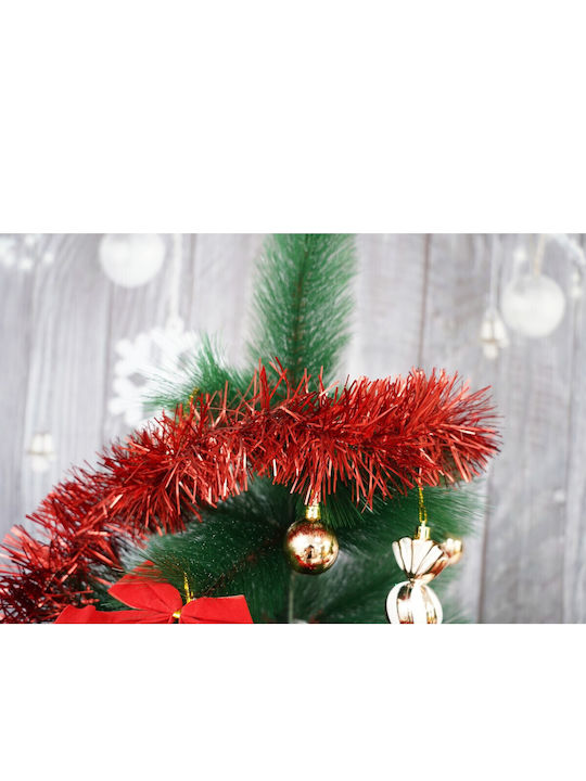 Alista Home Weihnachtsgirlande Kunststoff Rote 9x200cm