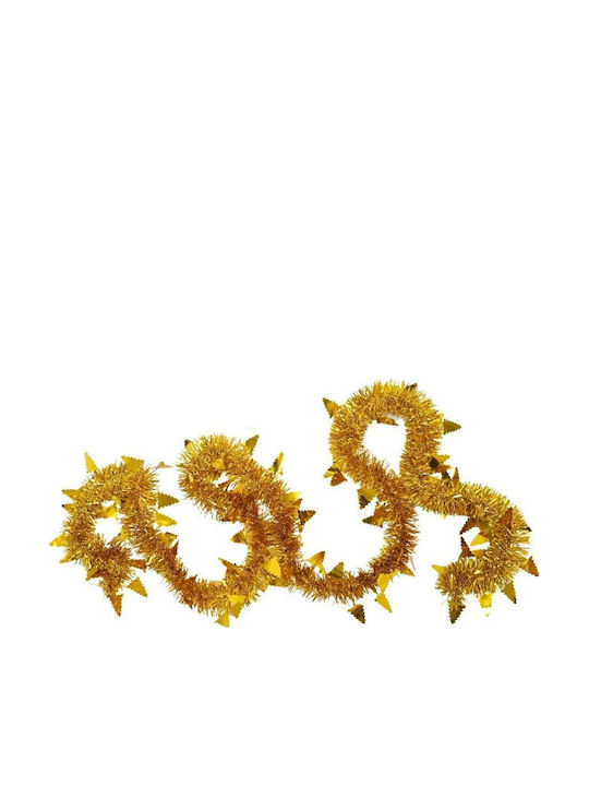 Alista Home Weihnachtsgirlande Kunststoff Gold 9x5cm