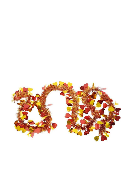 Alista Home Weihnachtsgirlande Kunststoff Rote 9x9cm