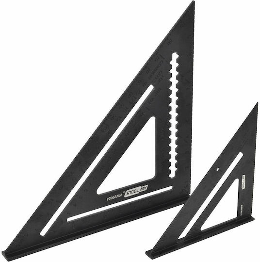 AWTools AWTools Digitales Winkelmesser Für Zimmerleute Aus Aluminium Mit 30,48 cm Länge