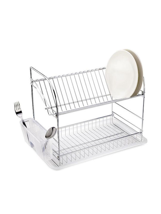 Tekno-Tel Sink Strainer Inox Silver 40x23x35cm