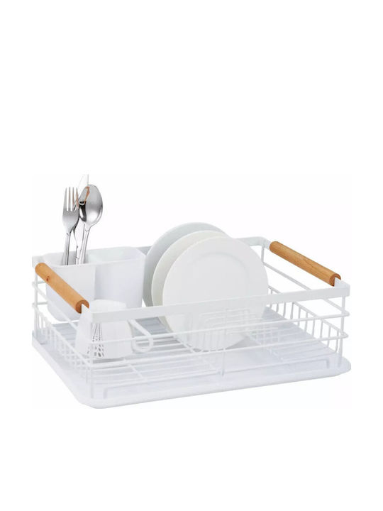 KING Hoff Sink Strainer Inox White 42.5x32x15.5cm