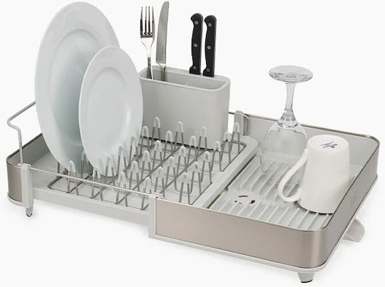 Joseph Joseph Extend Στραγγιστήρι Νεροχύτη Inox Λευκό 51.5x35.3x16.7cm Joseph Joseph Extend Στραγγιστήρι Νεροχύτη Inox Λευκό 51.5x35.3x16.7cm
