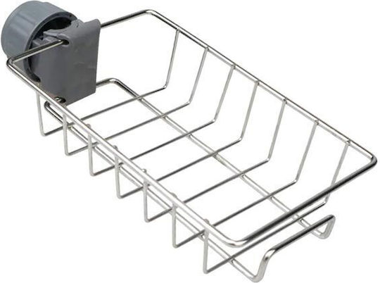 Aria Trade Küchenspülen-Organisatoren Schwamm-Halter Aus Inox Silber 16.5x10x5cm
