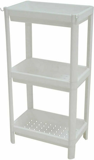 Sidirela Plastic Rack 3-Tier White E-3808
