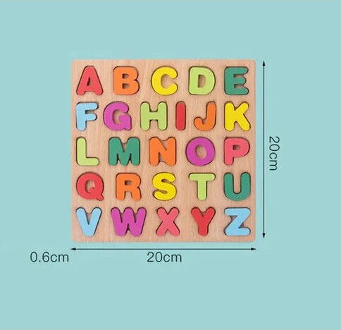 Ξύλινο Παιδικό Puzzle Σφηνώματα Alista Home