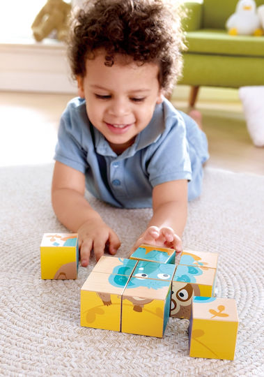 Дървен Детски Пъзел 9 Части Hape
