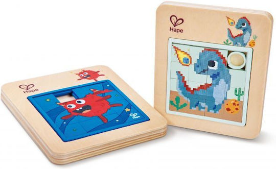 Дървен Детски Пъзел 16 Части Hape