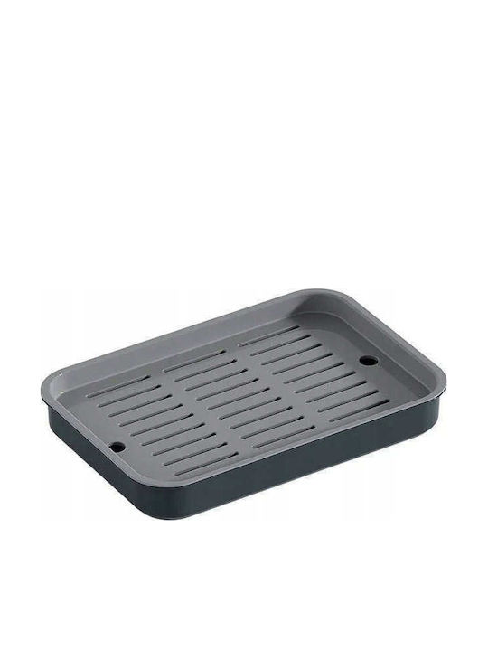 Verk Group Στραγγιστήρι Νεροχύτη Πλαστικό Γκρι 37x24.5cm