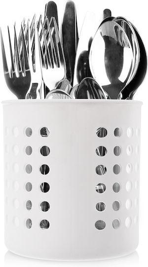 Orion Suport De Scurgere Pentru Tacâmuri Din Plastic Alb 12.5x13cm Orion Suport De Scurgere Pentru Tacâmuri Din Plastic Alb 12.5x13cm