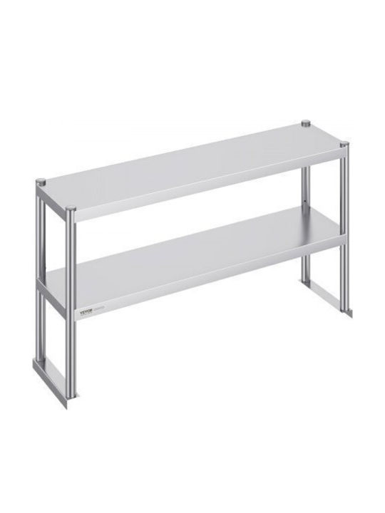 Vevor Ραφιέρα Κουζίνας Γκρι 30.48x121.92cm